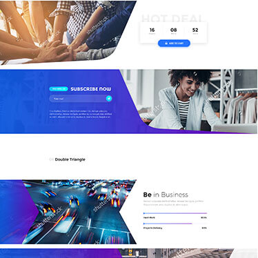 Parallax blocks