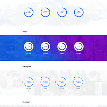 progress circles
